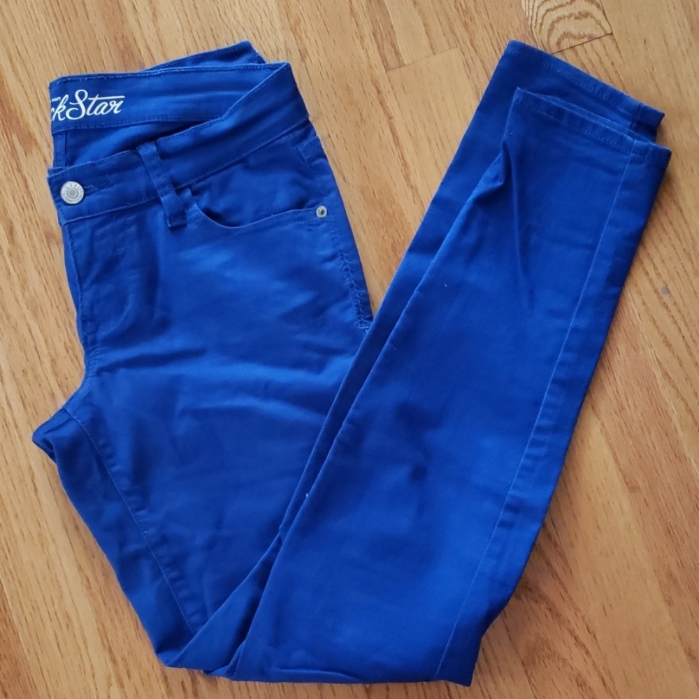 OLD NAVY RockStar Color Skinny Jean's in Blue
